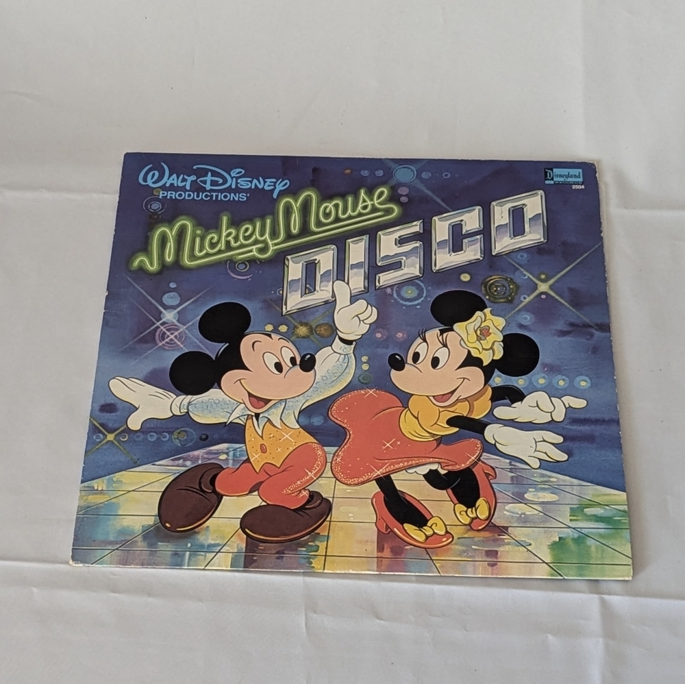 3 for $20 Micky mouse disco LP vinyl record - surface scratches